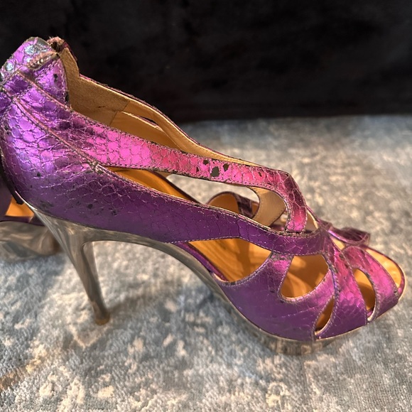 Giuseppe Zanotti python skin platform pumps rare & authentic! - Picture 5 of 9